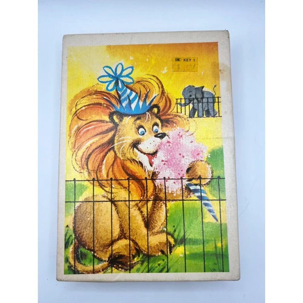 Vintage Sunshine Kids Birthday Cards Assortment Of 10 W Box + Envelopes Complete
